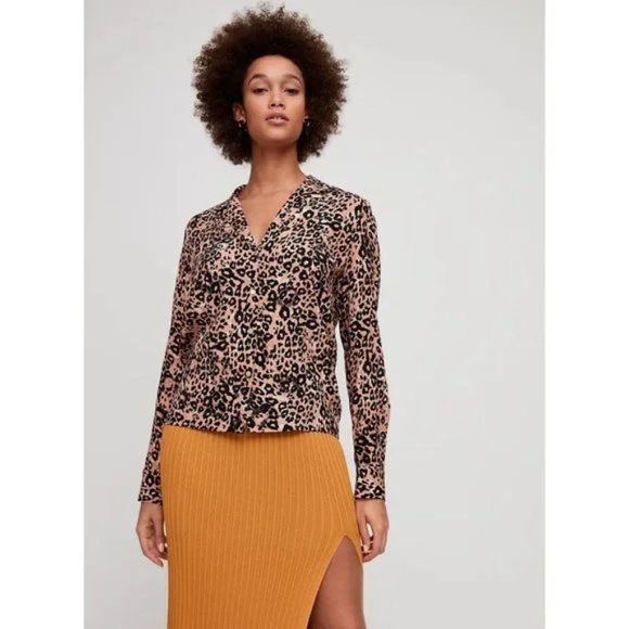 Aritzia Wilfred Emmeline Blouse - Picture 2 of 7